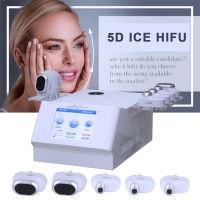 5D HIFU 4D HIFU Skin Care Portable HIFU Cryo anti-wrinkle+machine